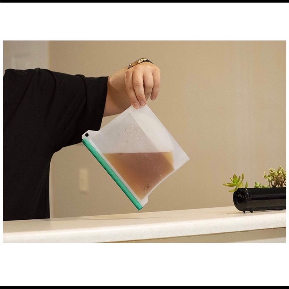 Reusable silicone food storage bags - Picture 6 of 6
